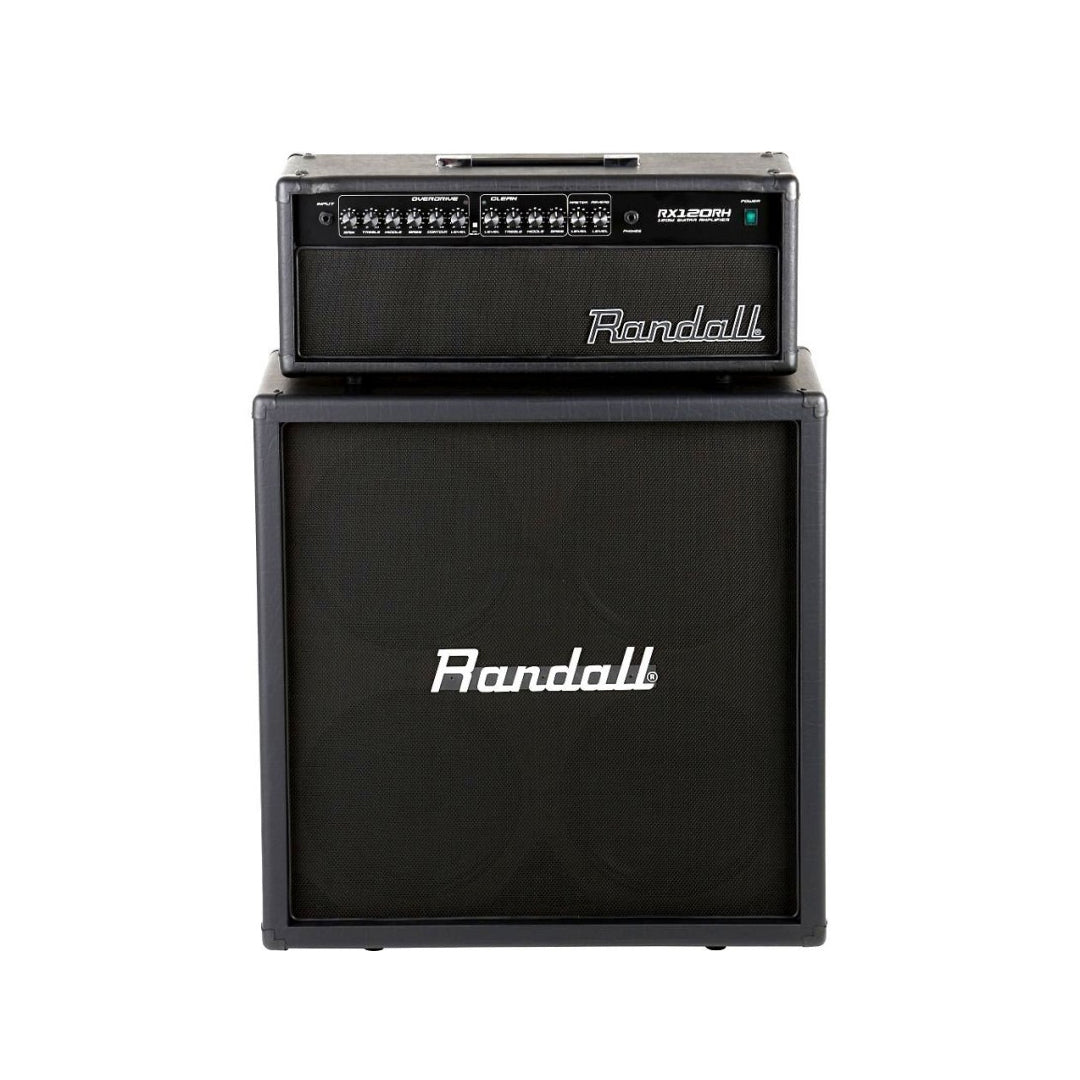 Randall Solid-State Half-Stack Combo Electric Guitar Amplifier (Angled Cabinet)
